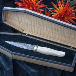 Golden band knife in display box