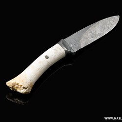 Oosic and Damascus Frontiers Blade other view