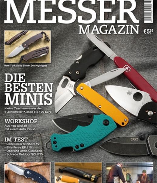 2016, April/May issue of the German Messer Magazin on page 12