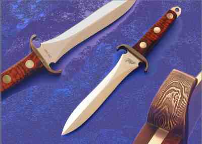 EK Dagger with black lip pearl inlays