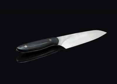 Evolution Chef Knife 140mm Blade with Gabon Ebony - Limited Edition