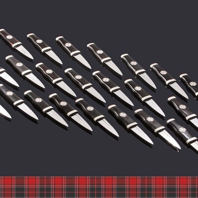 Custom Sgian Dubh for Calgary Fire Department Pipe and Drum Band