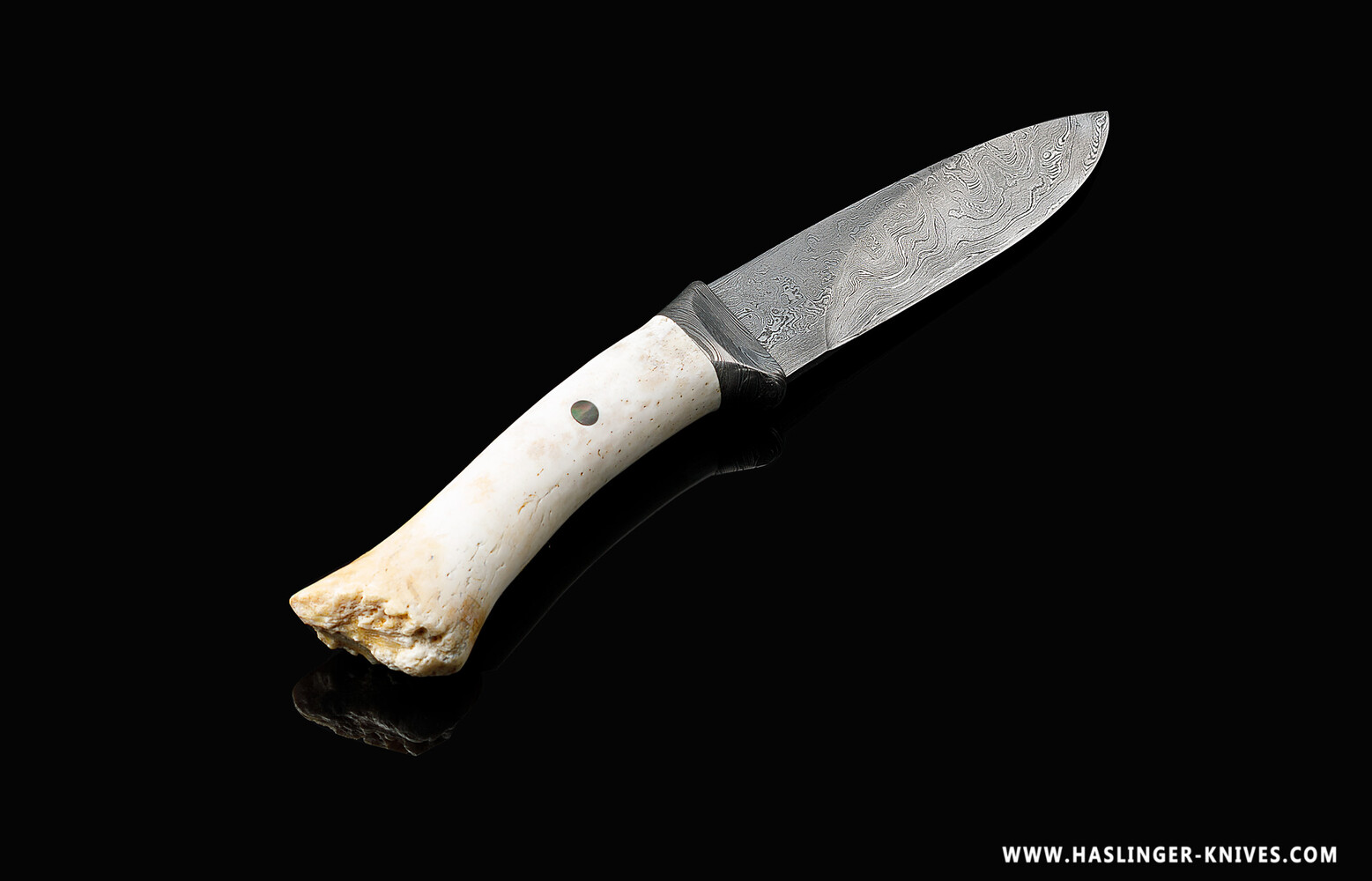 Oosic and Damascus Frontiers Blade other view