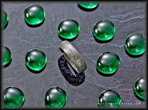 Stainless Damascus Ring